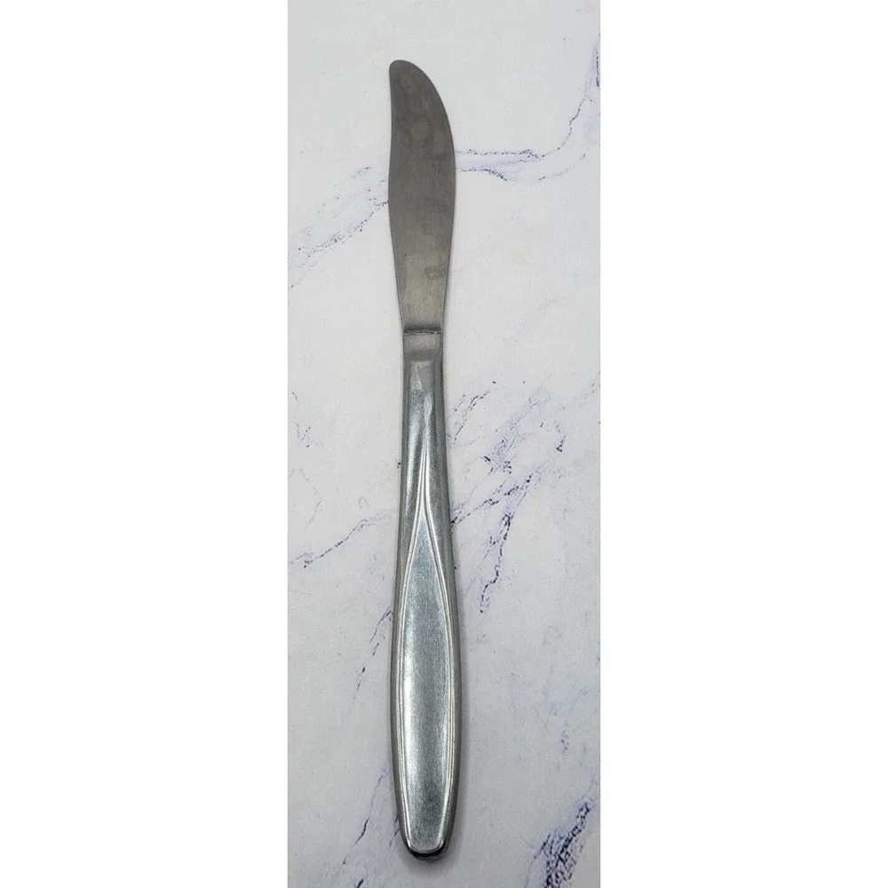 Superior Stainless Steel Flatware USA Radiant Rose Butter Knives Set Of 6